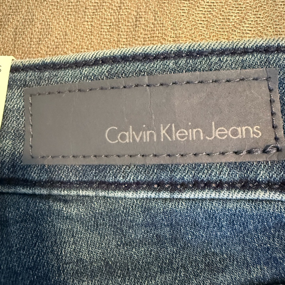🆕 Calvin Klein Jeans City Short Bermuda 5 pocket denim shorts women’s 2 NWT - Picture 7 of 9